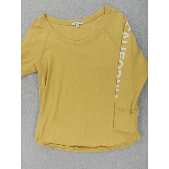 James Perse California Waverider Long Sleeve Tee Shirt (Women's Large  - Size 3) - Picture 1 of 3